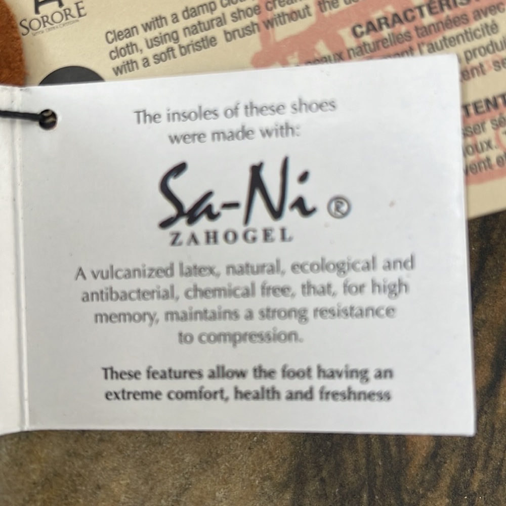 Magnolia leather boots with Sa-Ni ecological, antibacterial, insoles. New in box - Picture 6 of 6